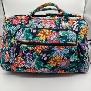 Vera Bradley | Weekender Travel Bag | Happy Blooms Pattern | Excellent Condition